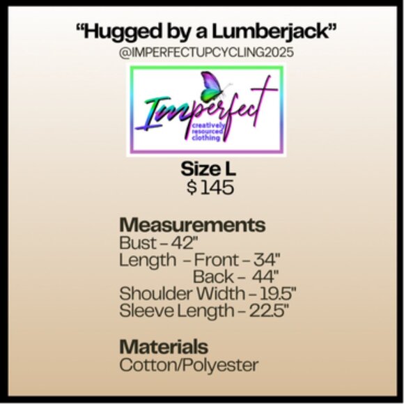 Upcycled Heavy Flannel Shacket - Picture 2 of 2